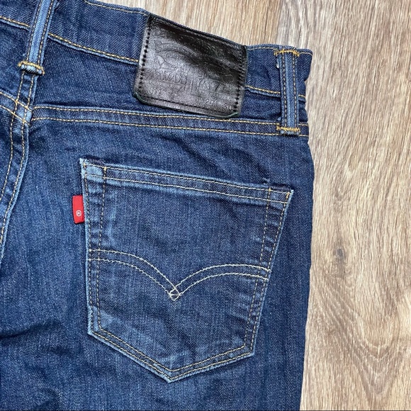 Levi's 511 Slim Fit Stretch Jeans 29X30 Dark Wash - Picture 4 of 7